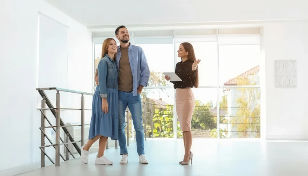 real estate house showcasing