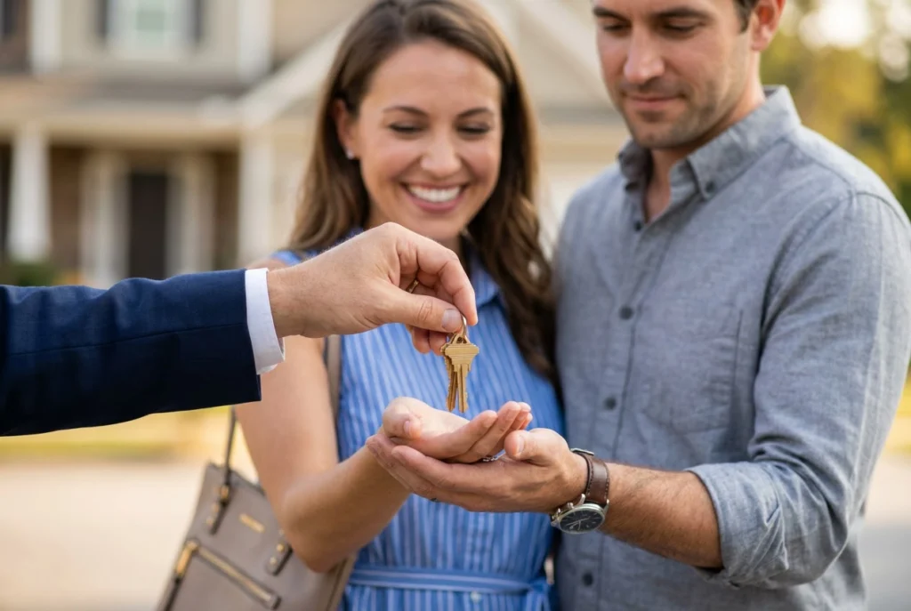 Real Estate key hand-off