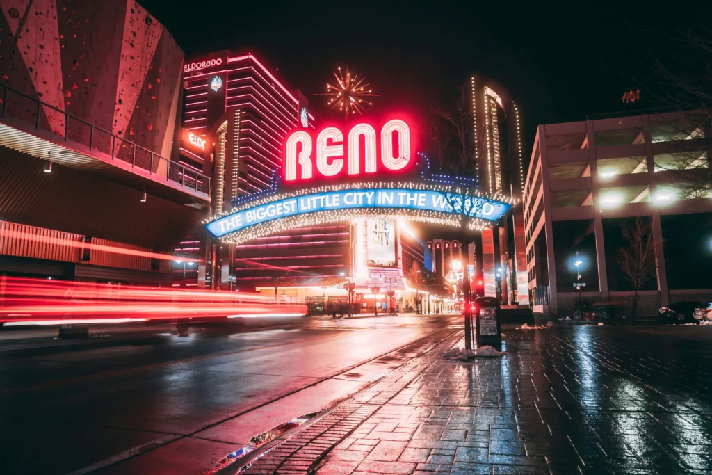 Reno The biggest Little City in the World sign
