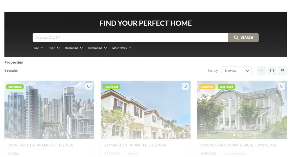 property listing coming soon